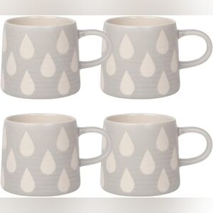 Danica Studios Raindrop Imprint Mugs (SET Of 2)
